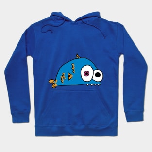 funny piranha fish Hoodie